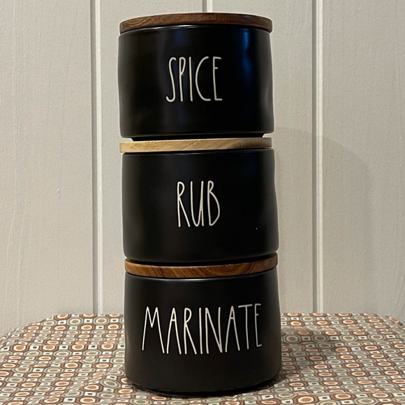 Rae Dunn Stacking Spice Jars - Picture 7 of 8